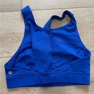 lululemon athletica Vibrant Blue Sports Bra